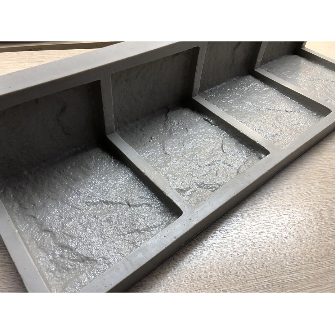 Полиуретановая форма для декоративного камня Шинон Угол литой F240G